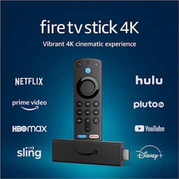 Fire TV Stick 4K, free and live TV, Alexa Voice Remote Lite, smart home controls, HD streaming
